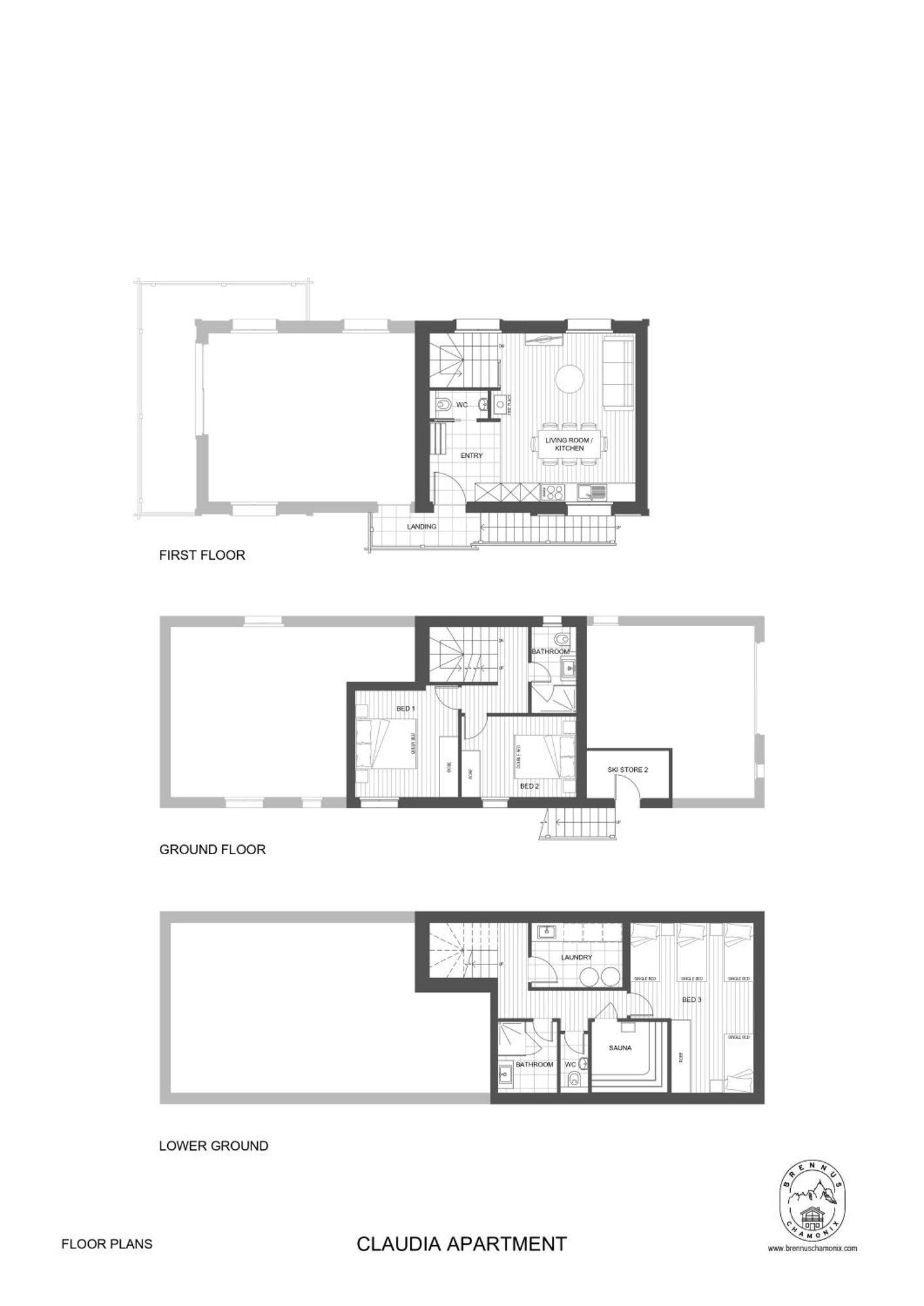 Chalet Claudia By Brennus Шамони Екстериор снимка